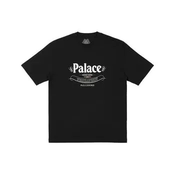 Футболка Palace Pallissimo, черные топы унисекс P26TS062 L