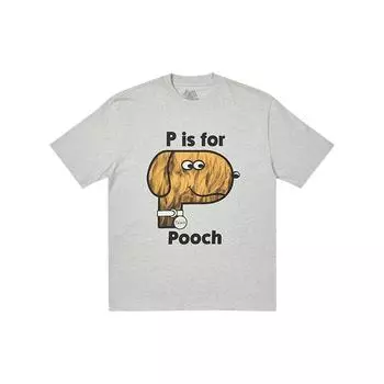 Футболка Palace Pets Are Key Серые мужские топы Marl P23TS098 M