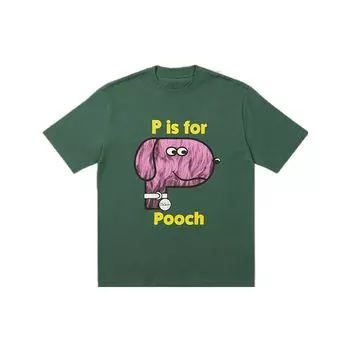 Футболка Palace Pets Are Key Зеленые мужские топы P23TS100