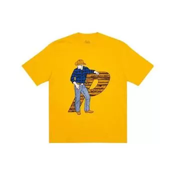 Футболка Palace Saddle Up Желтые мужские топы P23TS052 S