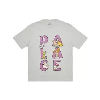 Футболка Palace Session Серые мужские топы Marl P23TS056 L