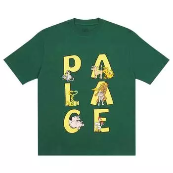 Футболка Palace Session Зеленые мужские топы P23TS058 S