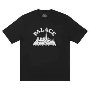 Футболка Palace Skyline, черные топы унисекс P26TS153 XL