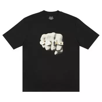 Футболка Palace Spud, черные топы унисекс P24TS021 M