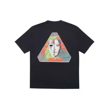 Футболка Palace Tri-Bery, черные топы унисекс P16TS087 M