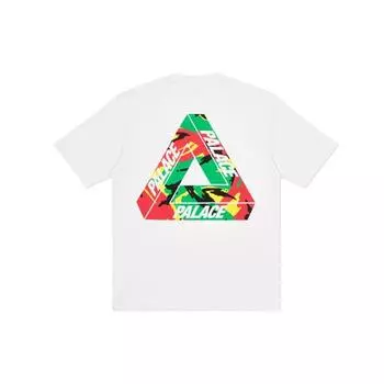 Футболка Palace Tri-Camo, белые топы унисекс P19TS271 XL