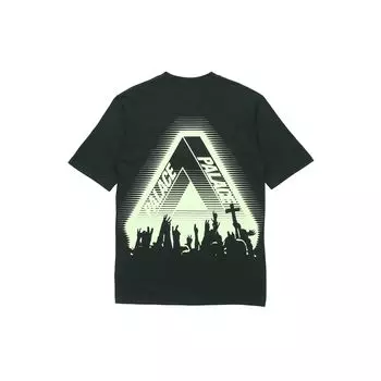 Футболка Palace Tri-Cult, черные топы унисекс P19TS334 M