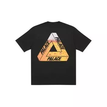 Футболка Palace Tri-Lager, черные топы унисекс P19TS219 S