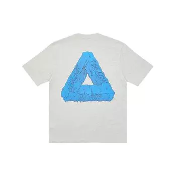 Футболка Palace Tri-Slime Logo Футболка унисекс Серая P20TS032 M