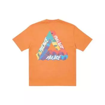 Футболка Palace Tri-Visions Карамельные мужские топы Оранжевый P22TS341 M