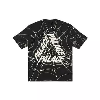 Футболка Palace Tri-Web, черные топы унисекс P23TS285 XL