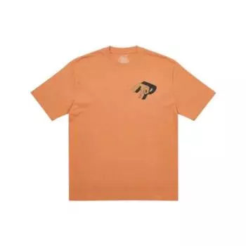 Футболка Palace Valley Of The Shadows Карамельные мужские топы Оранжевый P22TS373 S