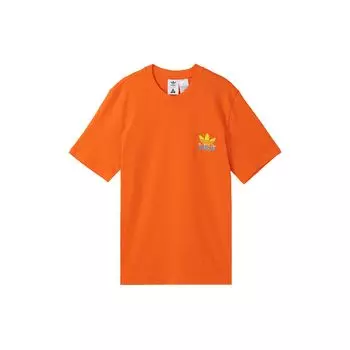 Футболка Palace x adidas Nature Оранжевые топы унисекс HM9200 S