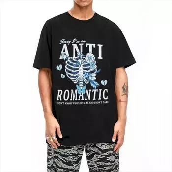 Футболка Пара Смешные хлопковые футболки Летние удобные хипстерские футболки Горячая Распродажа Топы XXXXL