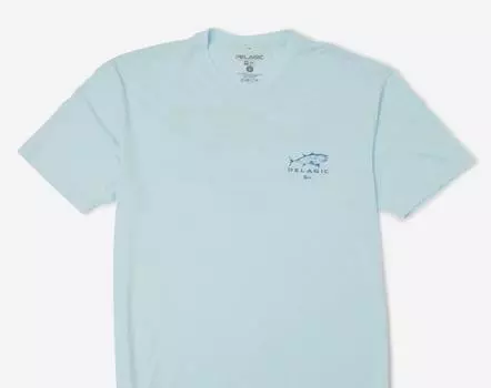 Футболка Pelagic 1172 Prem Triblend Gyotaku Tuna LBL Размер M (2648)