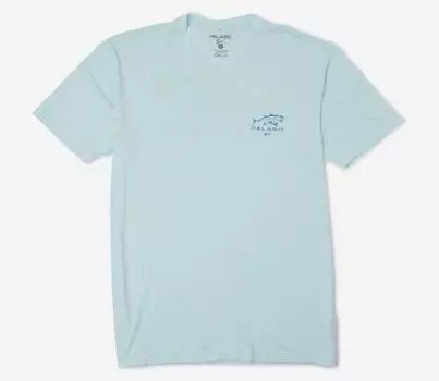 Футболка Pelagic 1172 Prem Triblend Gyotaku Tuna LBL Размер XXL (2679)