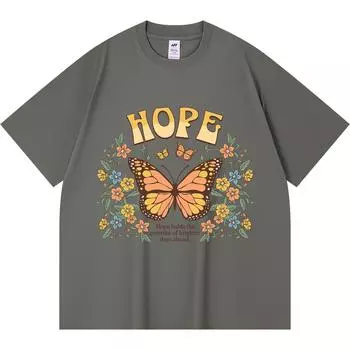 Футболка плотностью 230 г/м2 из 100% хлопка с принтом «Jesus The Life» Футболки с забавным принтом в стиле Харадзюку из чесаного хлопка XS абрикосовый