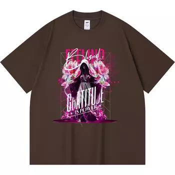 Футболка плотностью 230 г/м2 из 100% хлопка с принтом Feeling Blessed, забавная футболка из чесаного хлопка в стиле Харадзюку XS абрикосовый