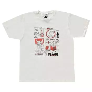 Футболка PLUTO Graphic L White [Small Planet]