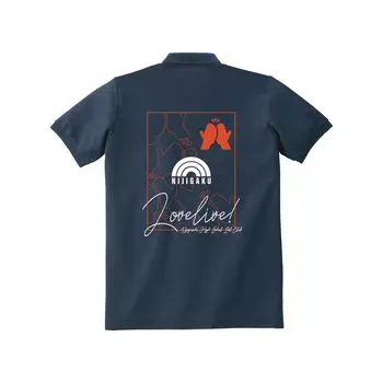 Футболка-поло Ai Miyashita размера M от Love Nijigasaki Academy School Idol Club в прямом эфире! Женский