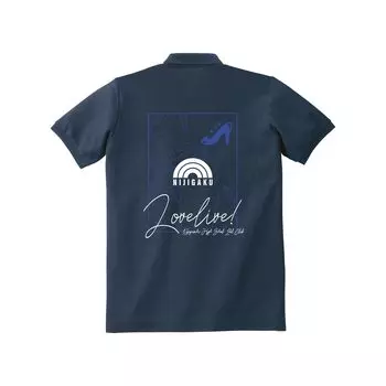 Футболка-поло Asaka Karin размера S от Love Nijigasaki Academy School Idol Club в прямом эфире! Мужской