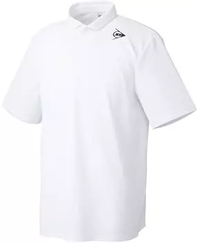 Футболка-поло Dunlop Tennis Wear Game DAP1345 23FW белая M [DUNLOP] белый
