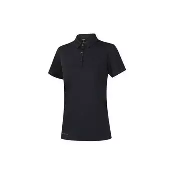 Футболка-поло Li Ning Solid Color Polo с коротким рукавом, футболки унисекс, черная APLT082-8 XS