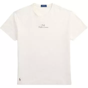 Футболка поло Ralph Lauren Classic Fit с вышитым логотипом пони Унисекс Топы 710936585-027 M