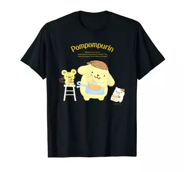 Футболка Pom Pom Purin Happiness My Room