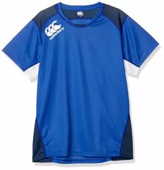 Футболка PRACTICE TEE Royal Blue Japan M to Japan size [Canterbury] Футболка мужская (эквивалент М)