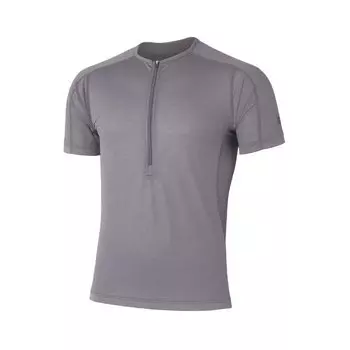 Футболка Ramie Spin Air Zip T FMM0254 [Fine Track] МУЖСКАЯ (М, СТОН)