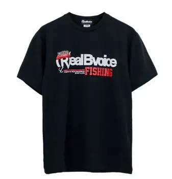 Футболка Real B Voice FH-005 сухая с коротким рукавом тунец размер XL черная (1752 г.)