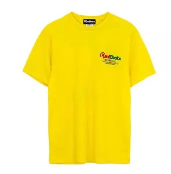 Футболка Real B Voice FH-006 сухая с коротким рукавом для рыбалки размер L желтая (2247)