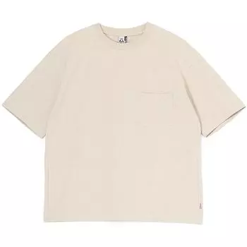 Футболка Retro Heavy Weight Pocket Greige2 [Chums] мужская