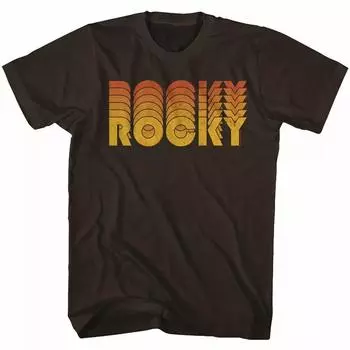 Футболка Rocky Retro Rocky Dark Chocolate XL