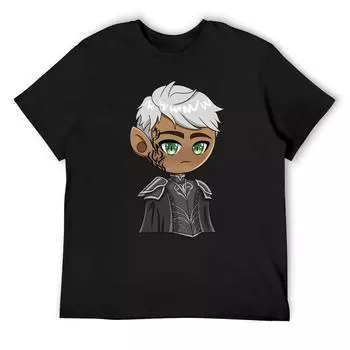 Футболка Rowan Whitethorn Футболки с аниме Спортивные фанаты Милые топы Футболки Мужские Графические S белый