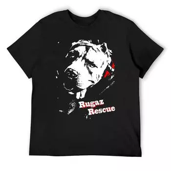 Футболка Rugaz Rescue It Ain T Black & White Эстетическая одежда Уличная одежда Графические футболки Винтажная одежда Мужская мода S белый