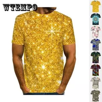 Футболка с 3D-цифровой печатью, молодежная мода, индивидуальный свитер, повседневная удобная рубашка, футболки с коротким рукавом, трендовая одежда XXXL