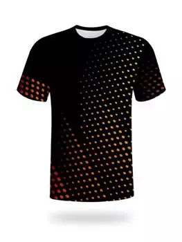 Футболка с 3D-принтом для мужчин и женщин, топы, повседневная одежда, блузка с короткими рукавами, новая мода, крутая XS