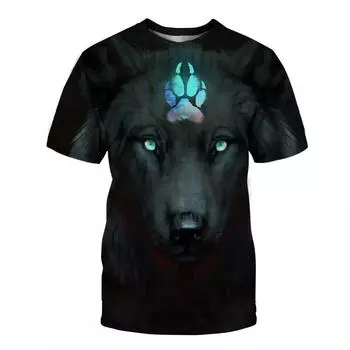 Футболка с 3D-принтом, короткий рукав, мужская спортивная одежда, летние футболки с круглым вырезом, большие размеры, мужские простые футболки S