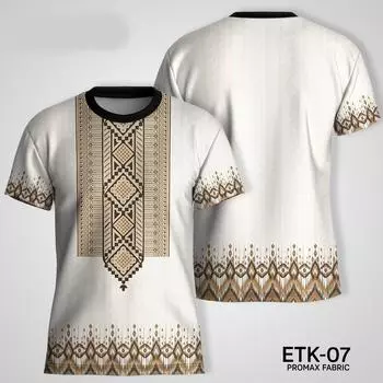 Футболка с 3D-принтом в этническом/племенном стиле на Филиппинах 2XS