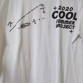 Футболка с автографом Ab6ix Jeon-woong