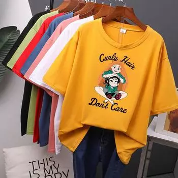 Футболка с буквенным принтом Don t Cave, женские хлопковые летние футболки большого размера, мягкий женский джемпер, топ M чёрный