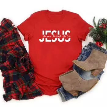 Футболка с цветами Футболка «Нет дождя — нет цветов» Футболки с цветочным принтом Повседневные женские футболки с коротким рукавом Футболка с полевыми цветами Эстетичная одежда S красный