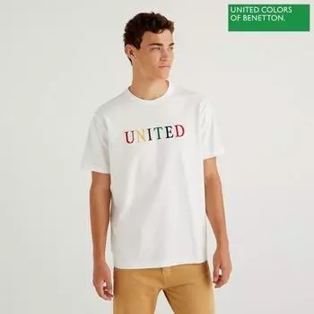 Футболка с цветной надписью BeneTTon BeneTTon 2f 3urfu1038 903 903/L
