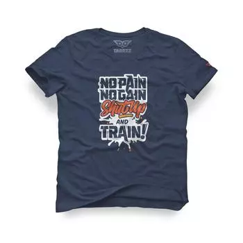 Футболка с дизайном No Pain No Gain, футболка с принтом, футболка унисекс для женщин и мужчин, хлопковая футболка, футболка с принтом, летняя футболка, Tarrzzcom
