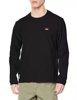 Футболка с длинным рукавом Booby Logo Black M [Chums] Футболка L/S Мужская чёрный