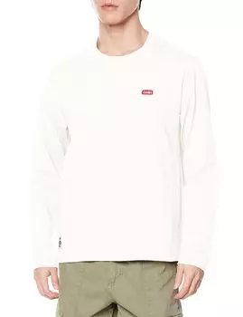 Футболка с длинным рукавом Booby Logo White XXL [Chums] Футболка L/S Мужская белый