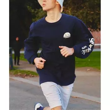 Футболка с длинным рукавом для бега FILA Sportslife FE2RLF5101XINA INKNAVY/095