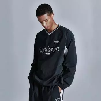 Футболка с длинным рукавом Flow Woven PisTe, черная, reTs4fm10bk blacks/L